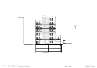 Façade sud-ouest