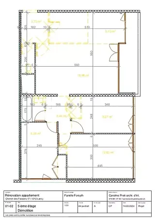 Plan de démolition