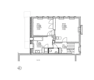 Maison d'habitation: 1er étage