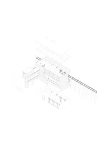 Centre administratif, isométrie_1_200