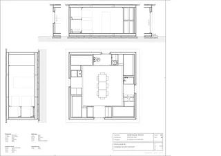 Plans, Coupes 1:25
