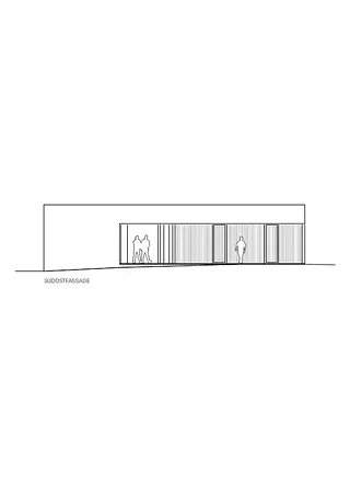 Façade sud-est