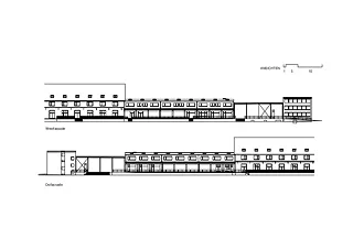 West-/Ostfassade
