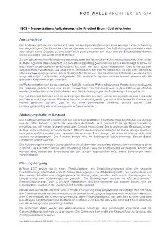 Projektbeschreibung