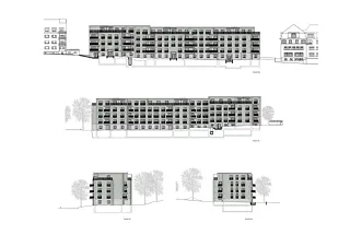 Vues des façades
