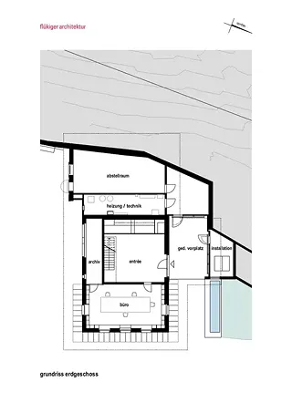 Grundriss Erdgeschoss