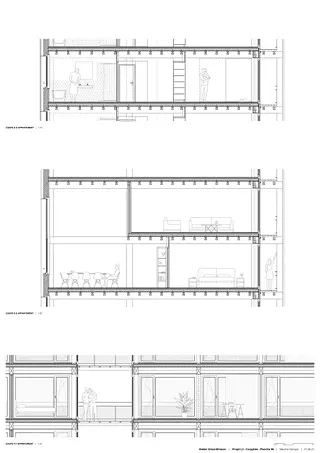 Coupes appartements