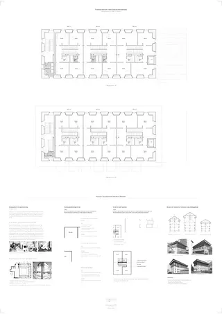 Grundrisse Obergeschosse / Nutzung