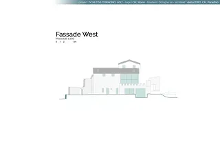 Fassade west 1:200
