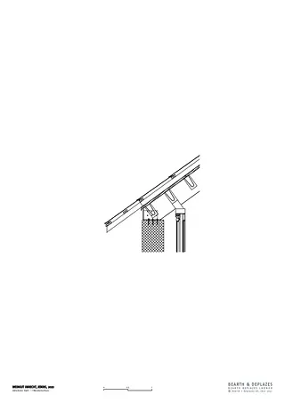 Detailplan Dach-/Wandanschluss