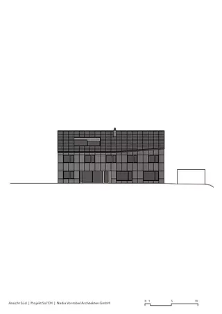 Façade sud