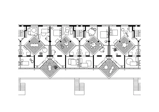 Typical plan – Dining room