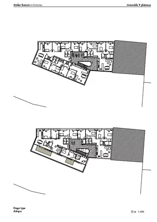 Grundriss Regelgeschosse