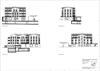 Façades du bâtiment B