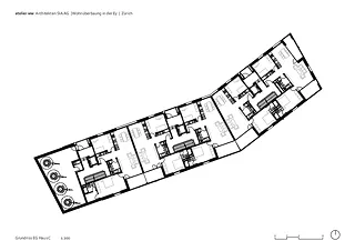 Plan du rez-de-chaussée maison C