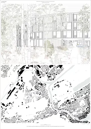 Visualisierung und Schwarzplan