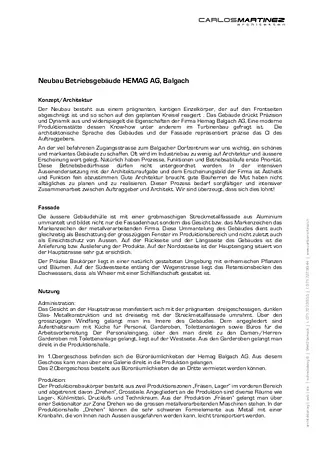 Projektbeschreibung