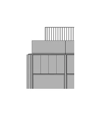 Detailansicht Dachrand