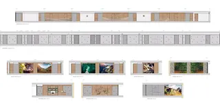Vues des murs