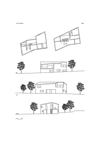 plans, coupe, façades