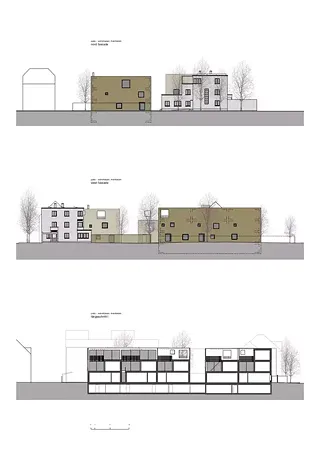 Façades et coupe