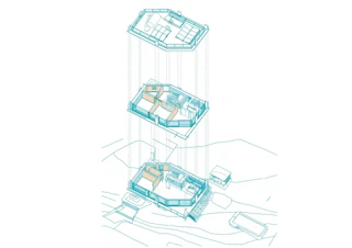 Axonométrie superimposition
