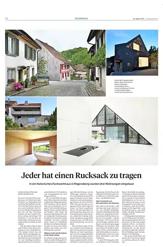 Publication Sonntagszeitung 01_16