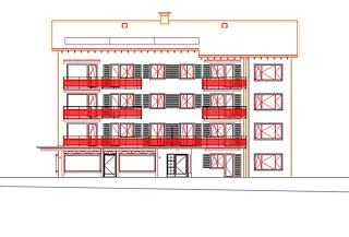 Façade sud