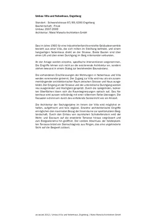 Descriptif du projet (allemand)