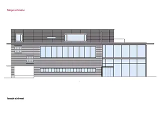 Fassade Süd-West