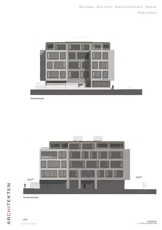 Façade nord-est et nord-ouest