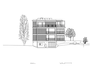 Façade nord