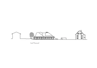 Façade sud, Mst 1:400