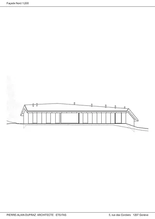Façade nord