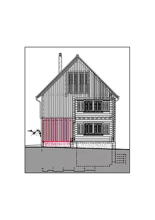 Fassade süd-ost