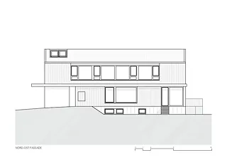 Façade nord-ouest