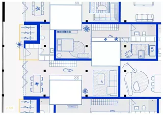 Appartements au 2ème étage