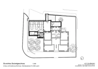 Plan rez-inférieur