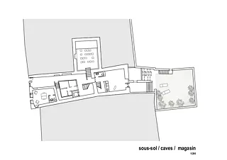 Sous-sol, cave, jardin