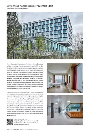 Das Projekt im Arc Award Mag 2022