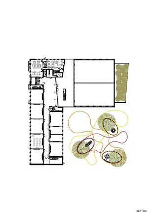 Plan du rez-de-chaussée
