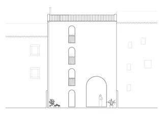 Façade sud-ouest
