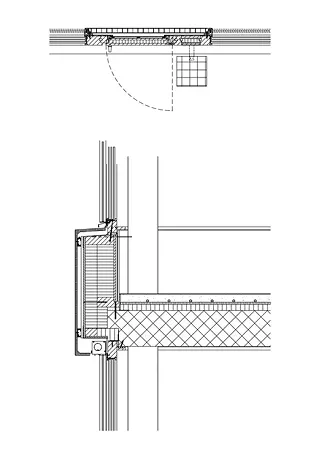 Détail parapet