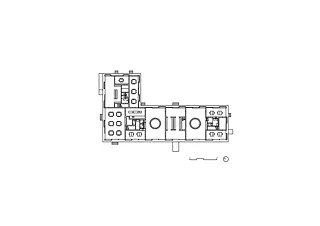 Rez-de-chaussée,  1:400