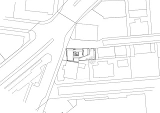 Erdgeschoss Grundriss mit Umgebung