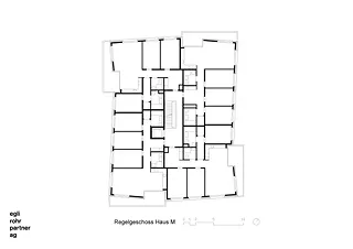 Étage principal Maison M