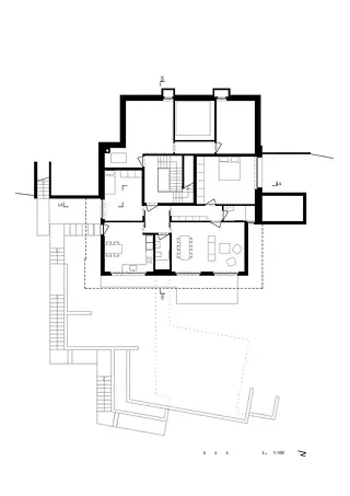 Erdgeschoss mit Einliegerwohnung