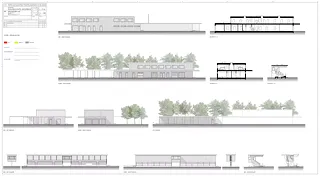 Coupes, Façades