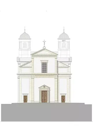 Elevation sud