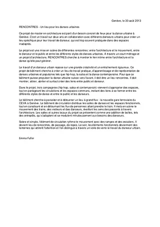 texte explicatif